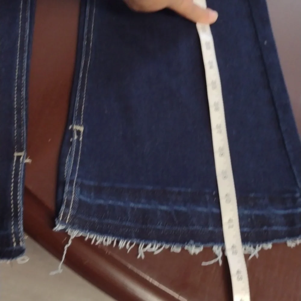 KanCan Blue Flare Wide Leg Jeans Size 5 Y2K - Picture 12 of 14